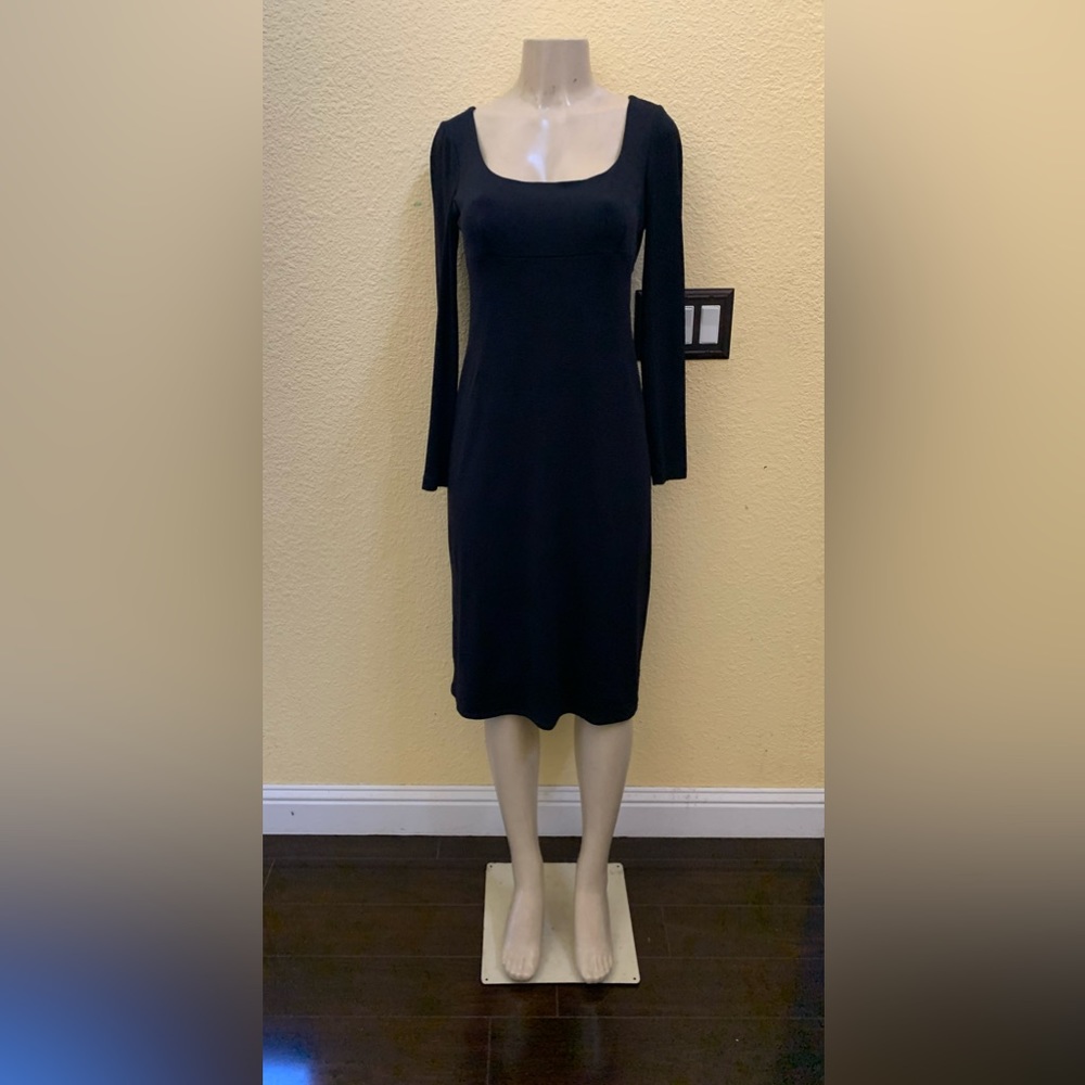 BCBG Dresses Size Medium Long Sleeve Little Black Dress